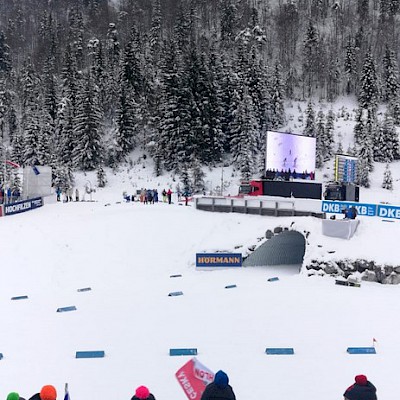 Biathlon Weltcup in Hochfilzen