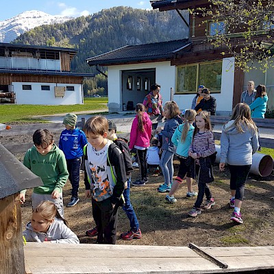 Bauernhofbesuch der 3. Klassen