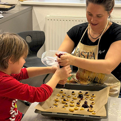 Kekse backen - Elternverein