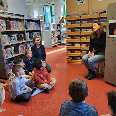 Besuch in der Stadtbibliothek