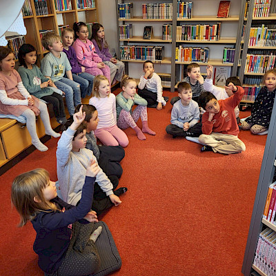 Besuch in der Stadtbibliothek