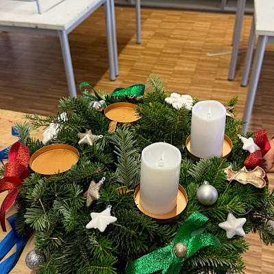 Adventkranzbinden